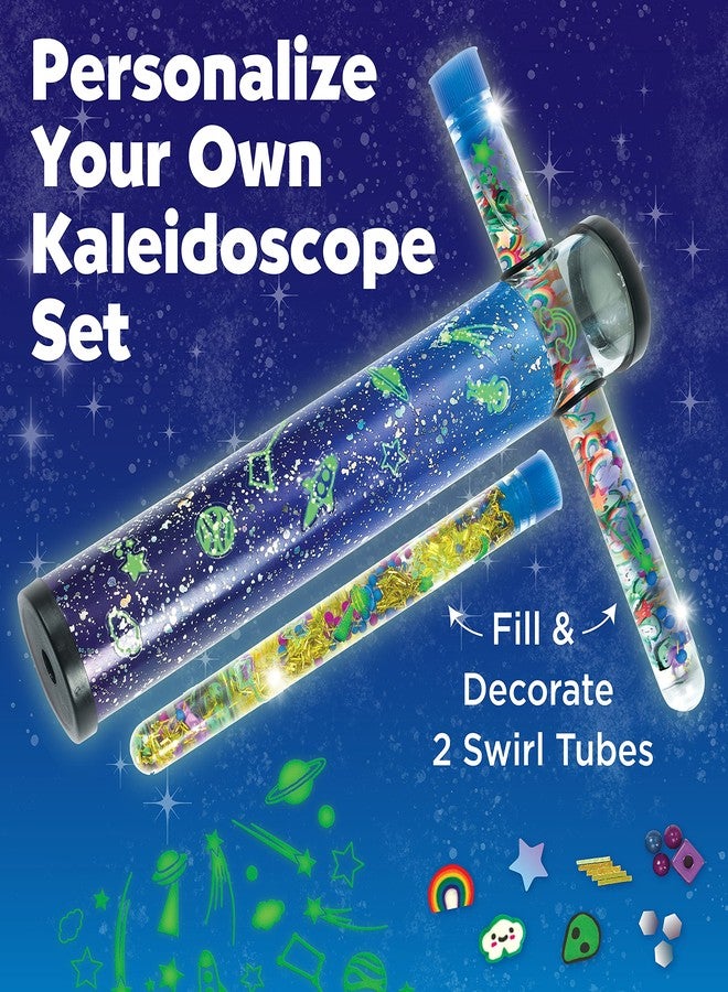 Creativity for Kids Magic Swirl Kaleidoscope Kit - Make Your Own Kaleidoscope for Kids, STEM Toys (Ages 6+) - Image 2